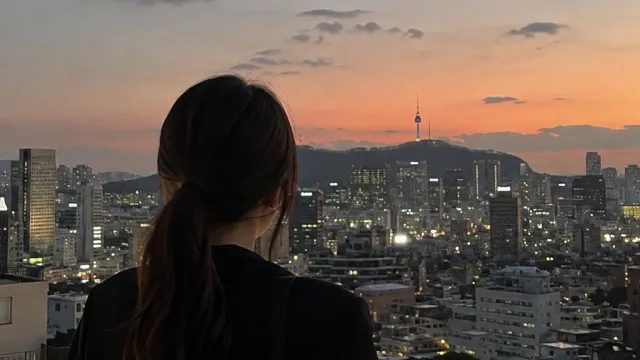 서울, 오후 일곱 시