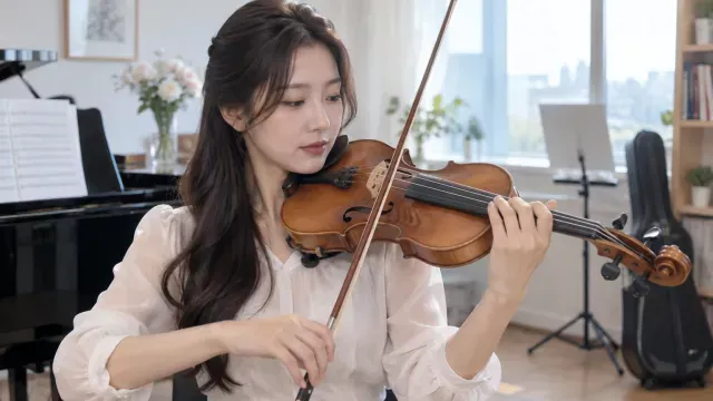 바이올린이 우는 듯한 소리, 이렇게 만들어져요