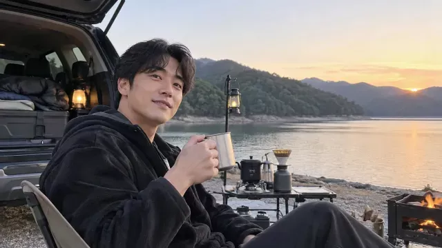 비 오는 밤 차박하면서 같이 수다 떨어요… 빗소리 최고